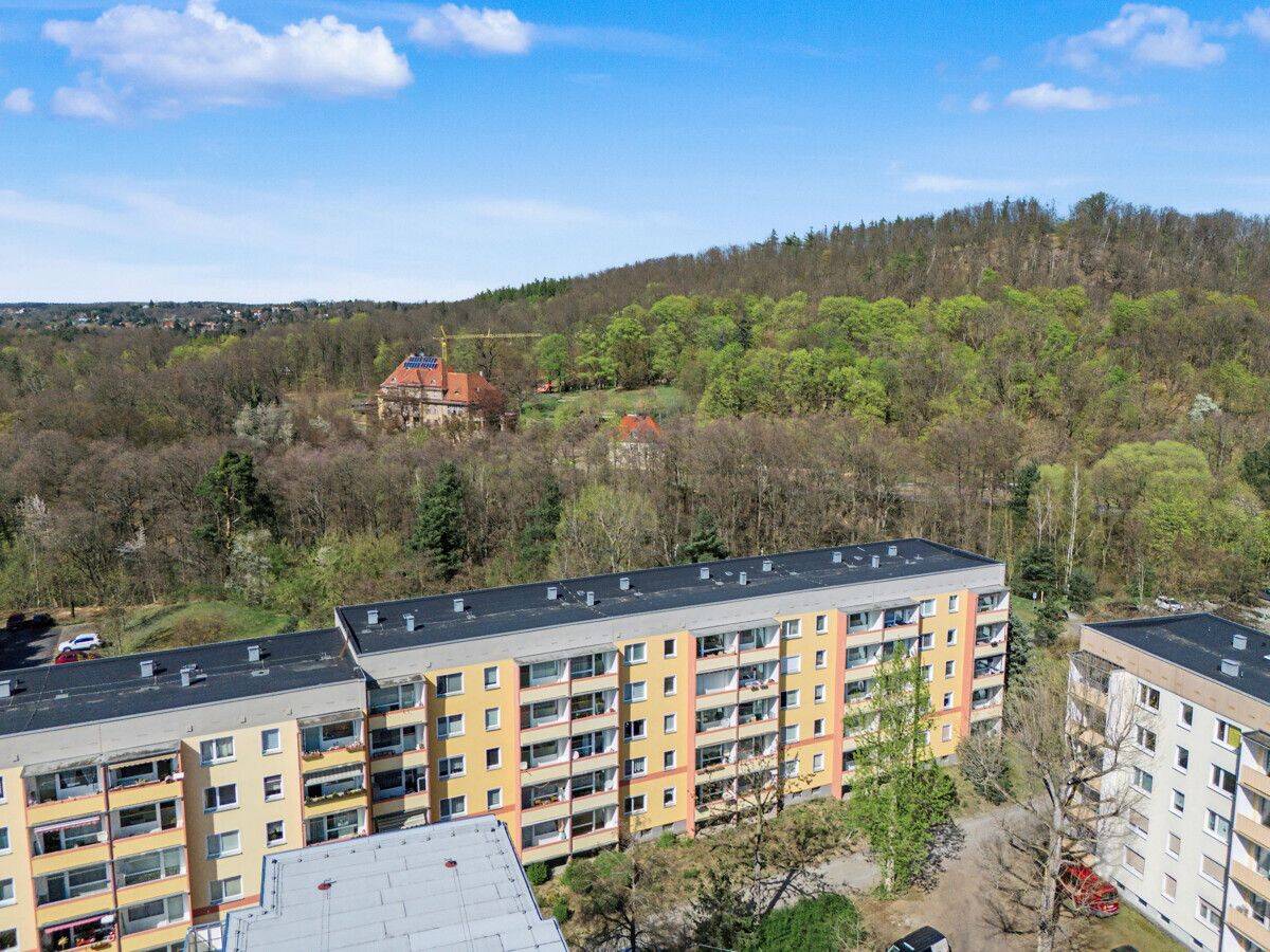 *3-R. Wohnung am Waldrand -Coswig*1.OG*Einbauküche*Südbalkon mit Markise*Erstbezug nach Sanierung*, 1640 Coswig