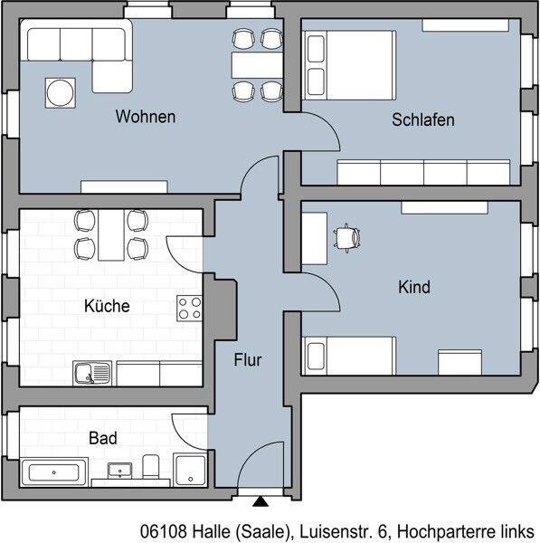 Platz für die ganze Familie, 6108 Halle (Saale) (Altstadt Giebichenstein Innenstadt Paulusviertel Saaleaue)