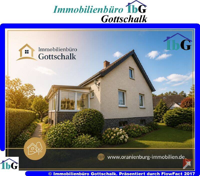 Charaktervolles Haus – ca. 60 m² Wohnfläche, mit 4 Kellerräumen und einem Kaltdach mit Ausbaureserve,, 16562 Hohen Neuendorf