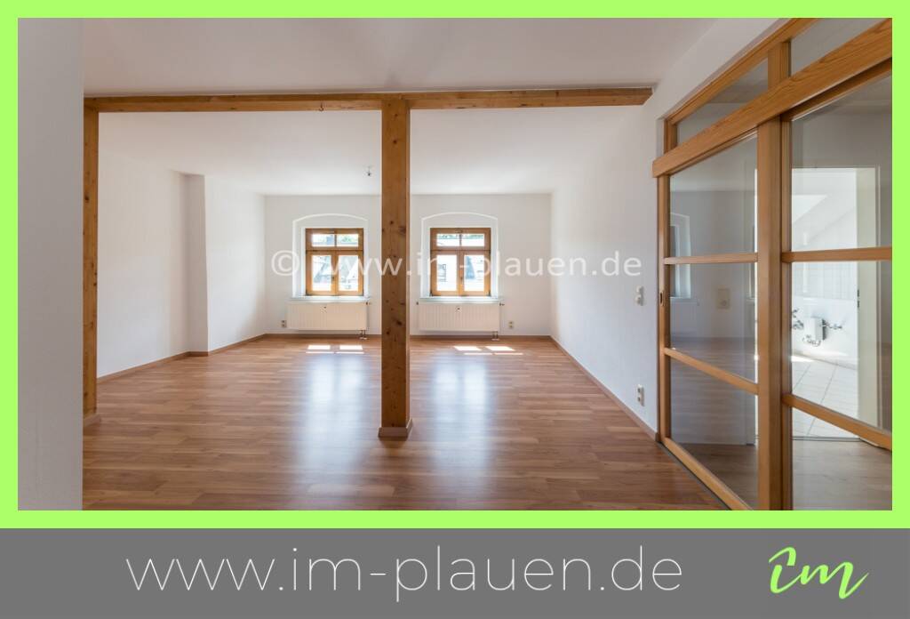 Weitblick – Bad mit Fenster – Dachgeschoss | 3-Zimmer-Wohnung Plauen Ostvorstadt, 8527 Plauen