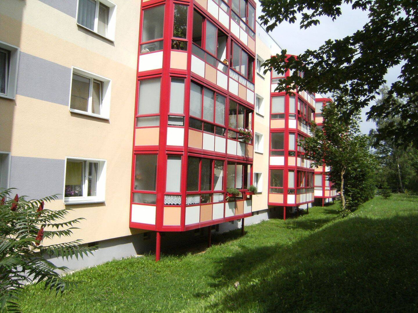 4-Raum-WE mit Wanne und verglastem Balkon, 7907 Schleiz