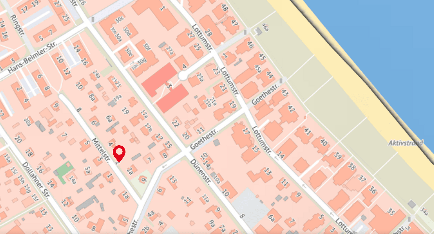 Exzellente Lage nahe dem Ostseestrand: Baugrundstück von 722 m² für ruhiges Wohnen inmitten von Binz, 18609 Binz