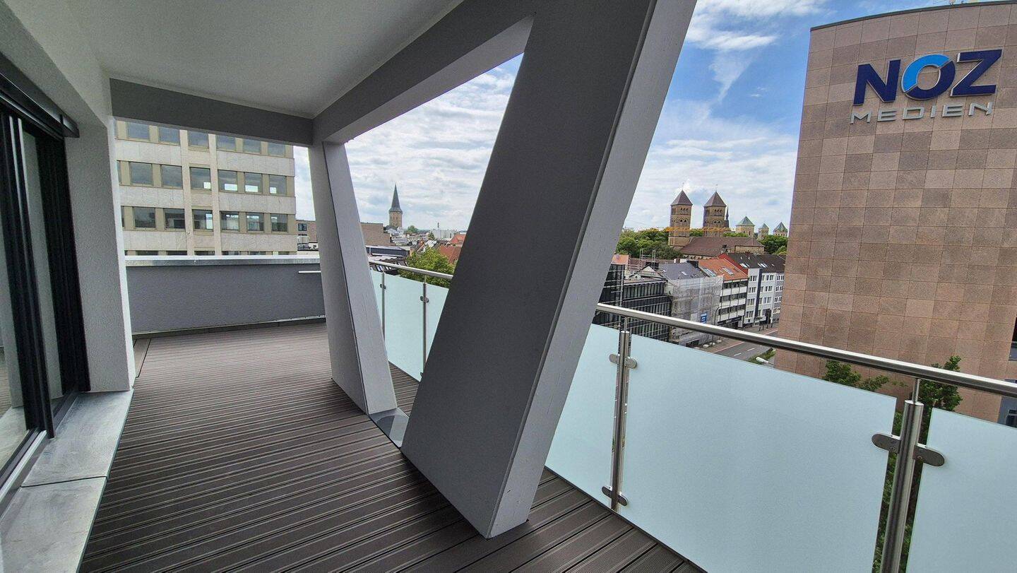 Renoviertes Penthouse mit Dachterrasse und Rundumblick – 5 Zimmer in der City, 49074 Osnabrück (Gartlage Innenstadt)