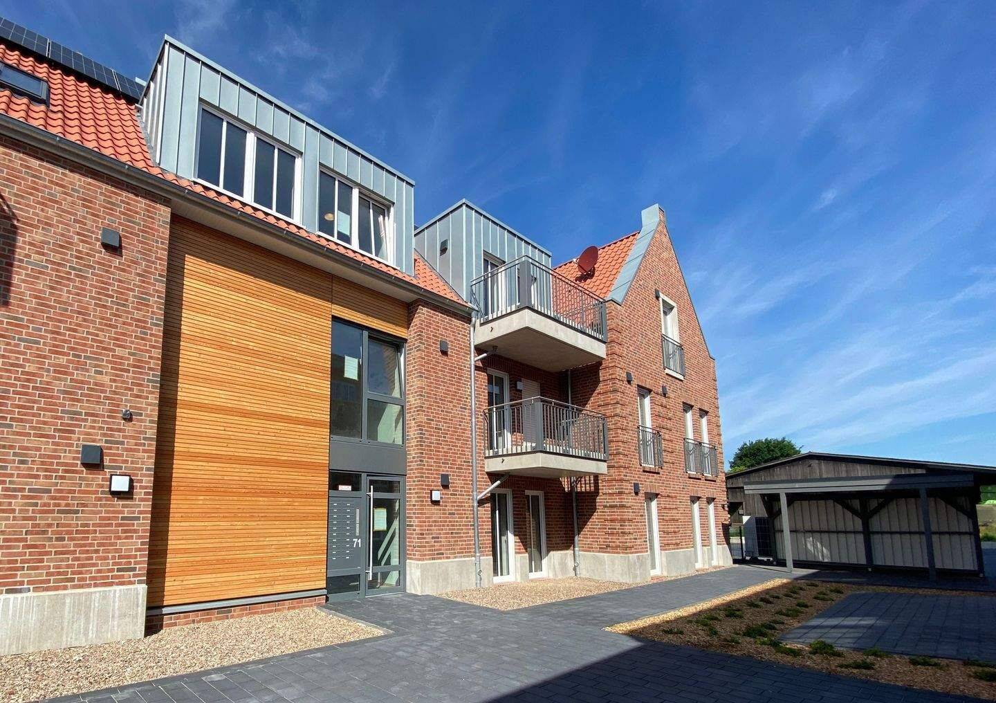 ERSTBEZUG! 1-Zi.-OG-Wohnung mit Balkon in Cloppenburg, 49661 Cloppenburg