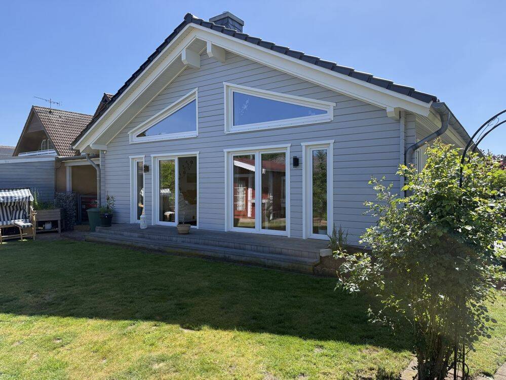 Dörverden – Hülsen: Junges und gut gepflegtes Einfamilienhaus als Bungalow in Holzrahmenbauweise, 27313 Dörverden