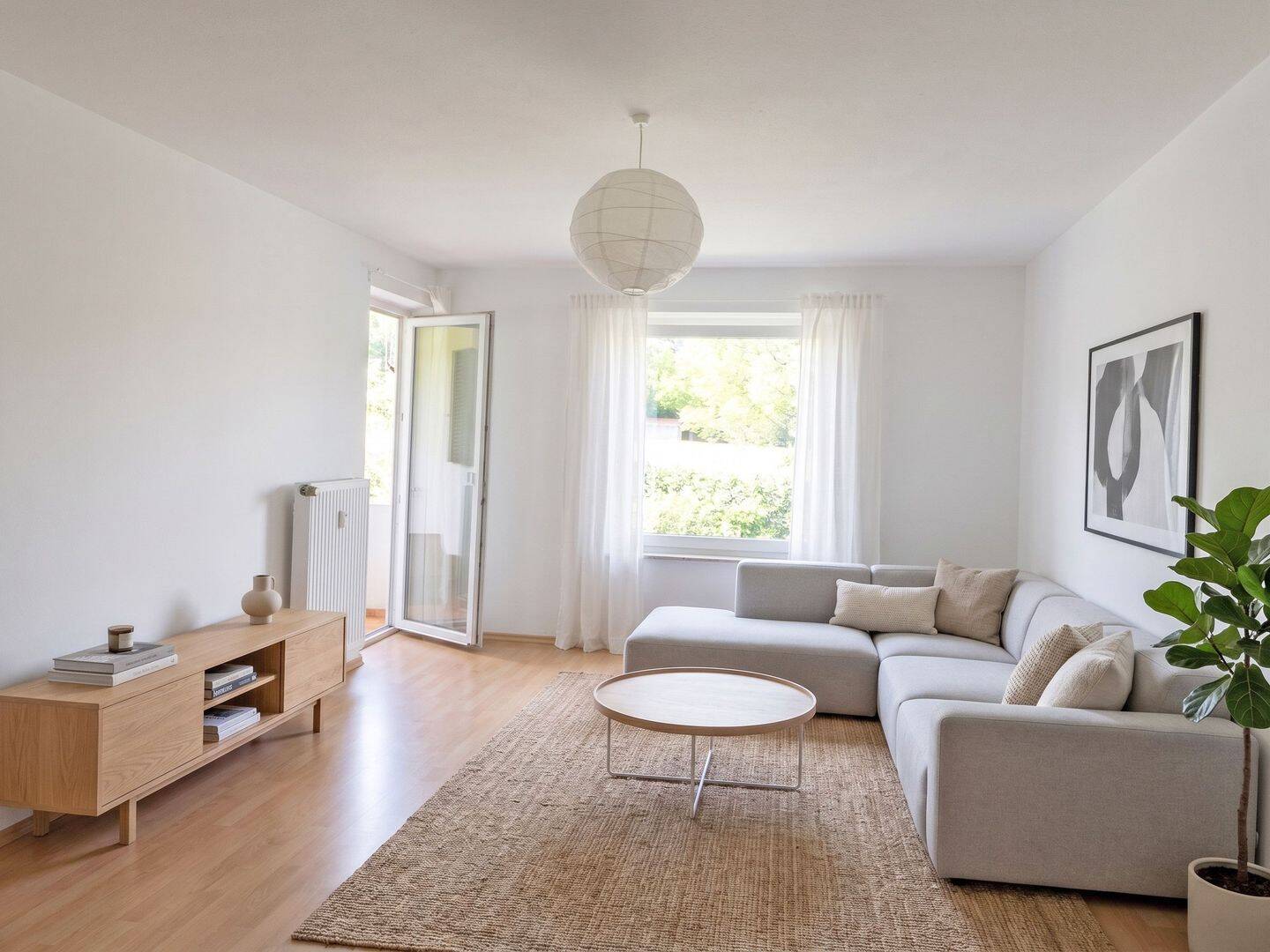 Lichtdurchflutete 3-Zimmer-Wohnung mit Loggia am Mühlbach in Bad Reichenhall, 83435 Bad Reichenhall