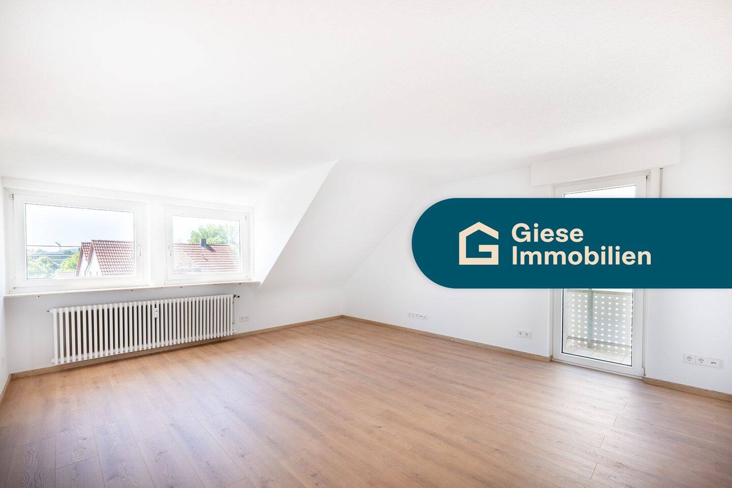Frisch sanierte 1-Zi-DG-Wohnung mit Balkon & Stellplatz, 70794 Filderstadt