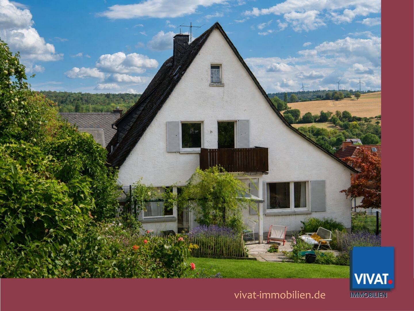 Ein Zuhause mit besonderem Charme und Behaglichkeit! Genuss mit Aussicht für Zwei- und Vierbeiner., 65520 Bad Camberg