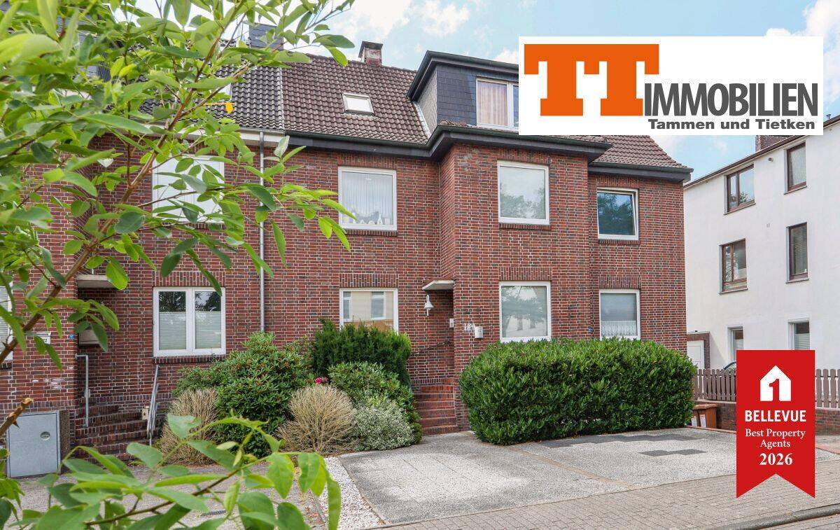 Sehr gepflegtes 3-Parteien-Reihenendhaus mit Garten und Tiefgarage im Jadeviertel!, 26389 Wilhelmshaven