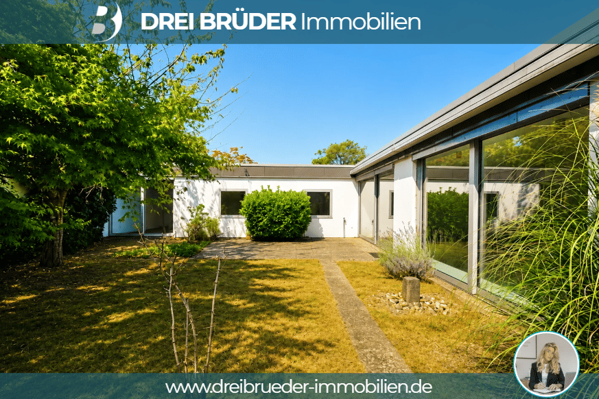 Geschichte auf einer Ebene- Architektenbungalow aus den 60er Jahren, 48167 Münster (Angelmodde Gremmendorf Wolbeck)