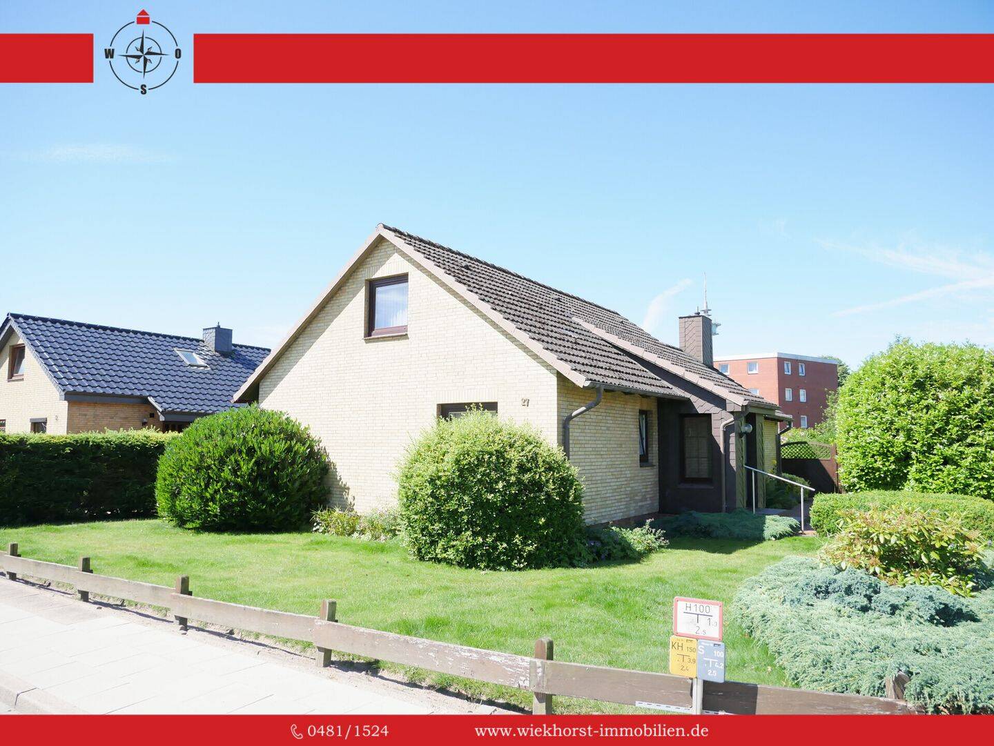 Ebenerdig mit Wohlfühlgarten I EFH mit Garage nahe der Heider Kreistannen, 25746 Heide