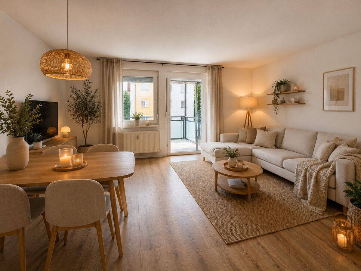 FREIE & frisch renovierte 3-Zi-Whg. mit großem Balkon & Stellplatz, 78224 Singen (Hohentwiel)