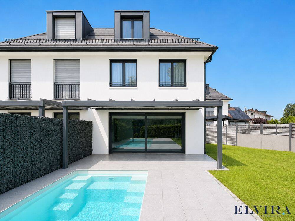 Elvira – Altaubing – Moderne Doppelhaushälfte mit Pool und großem Garten, 81249 München (Allach-Untermenzing Aubing-Lochhausen-Langwied Pasing-Obermenzing)