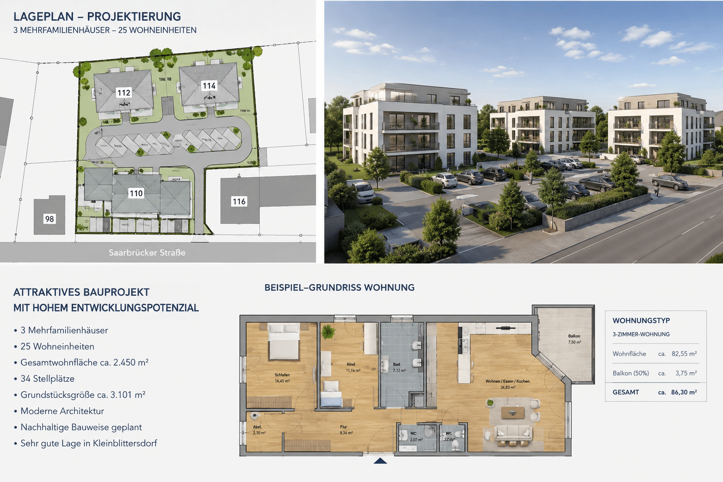 INVESTOREN-CHANCE – WOHNBAUPROJEKT MIT ENTWICKLUNGSPOTENZIAL IN KLEINBLITTERSDORF, 66271 Kleinblittersdorf