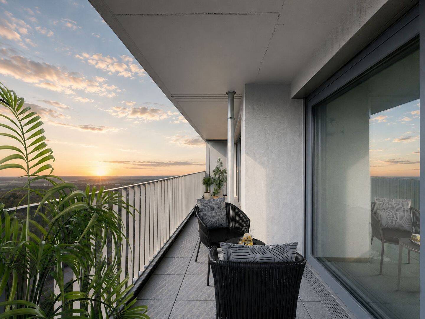 Exklusive 4-Zimmer-Wohnung mit traumhafter Aussicht in ruhiger Lage von Ludwigsburg, 71636 Ludwigsburg