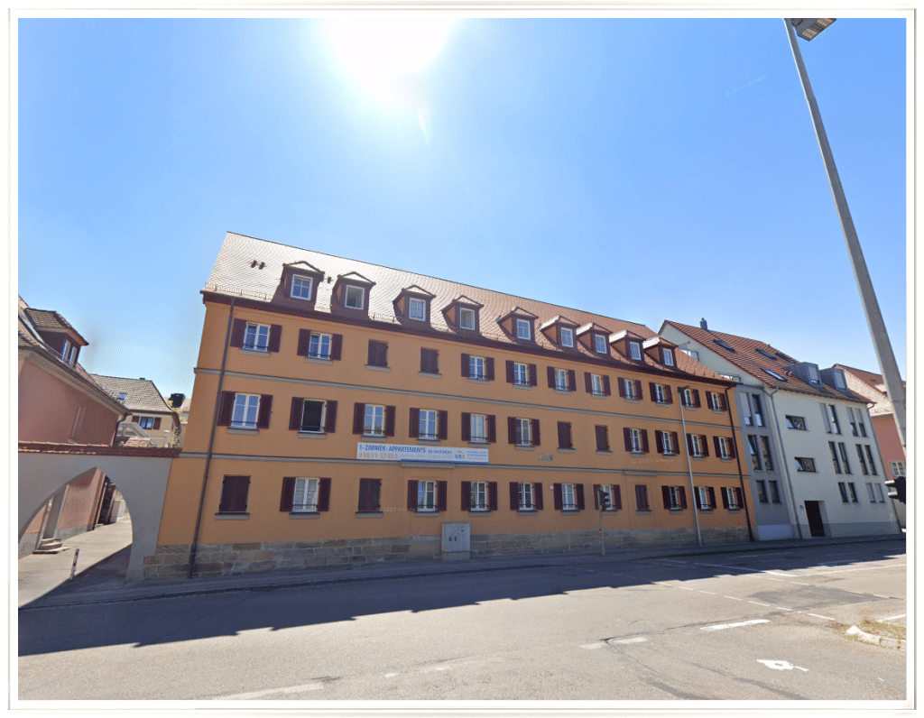 Modernes, möbliertes Studenten-Appartement Nr. 27 mit Einbauküche nahe der Hochschule Ansbach, 91522 Ansbach