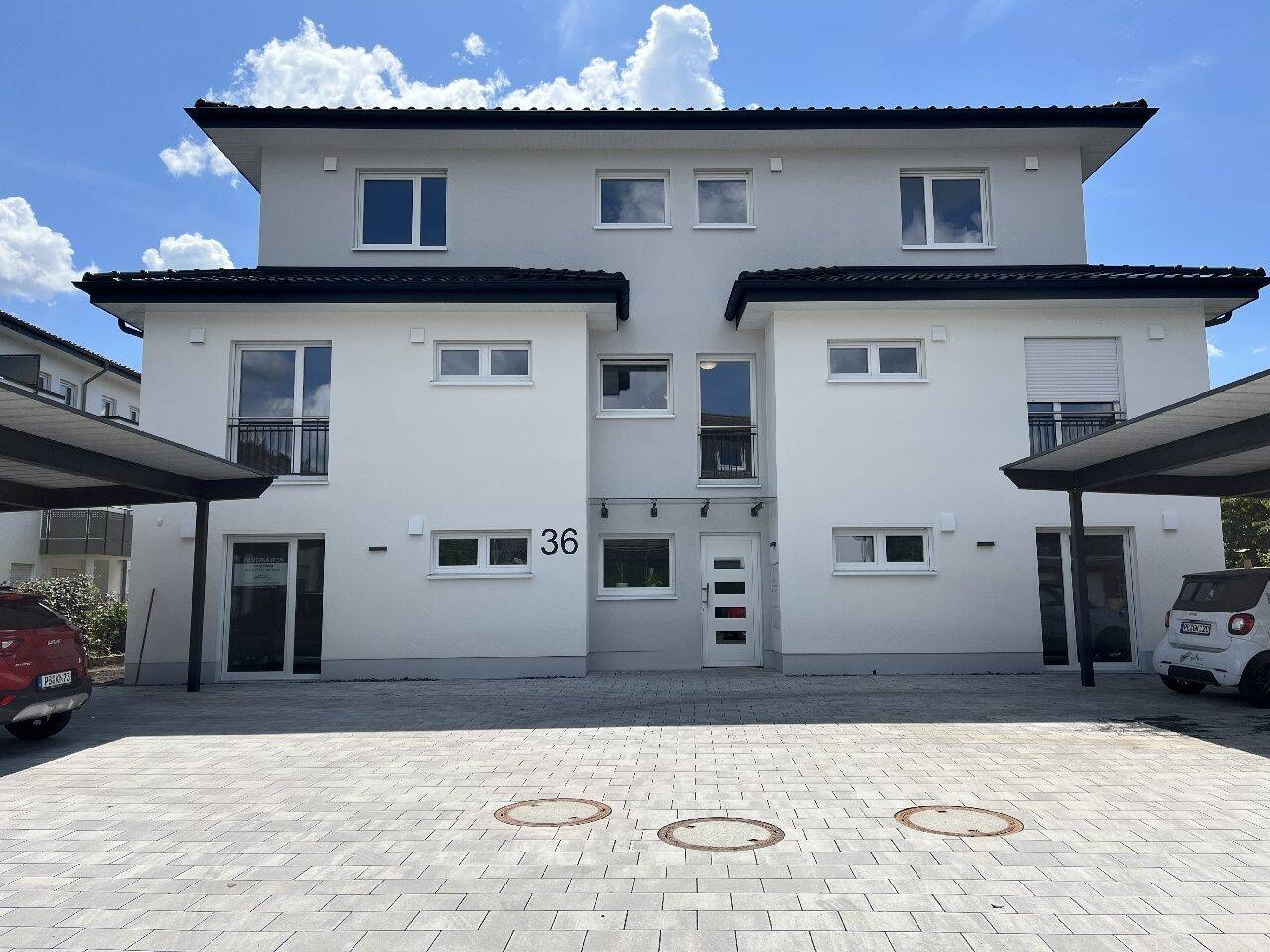 Erstbezug 3 Zimmer Wohnung mit großem Balkon in KFW 40 Standard, 33106 Paderborn