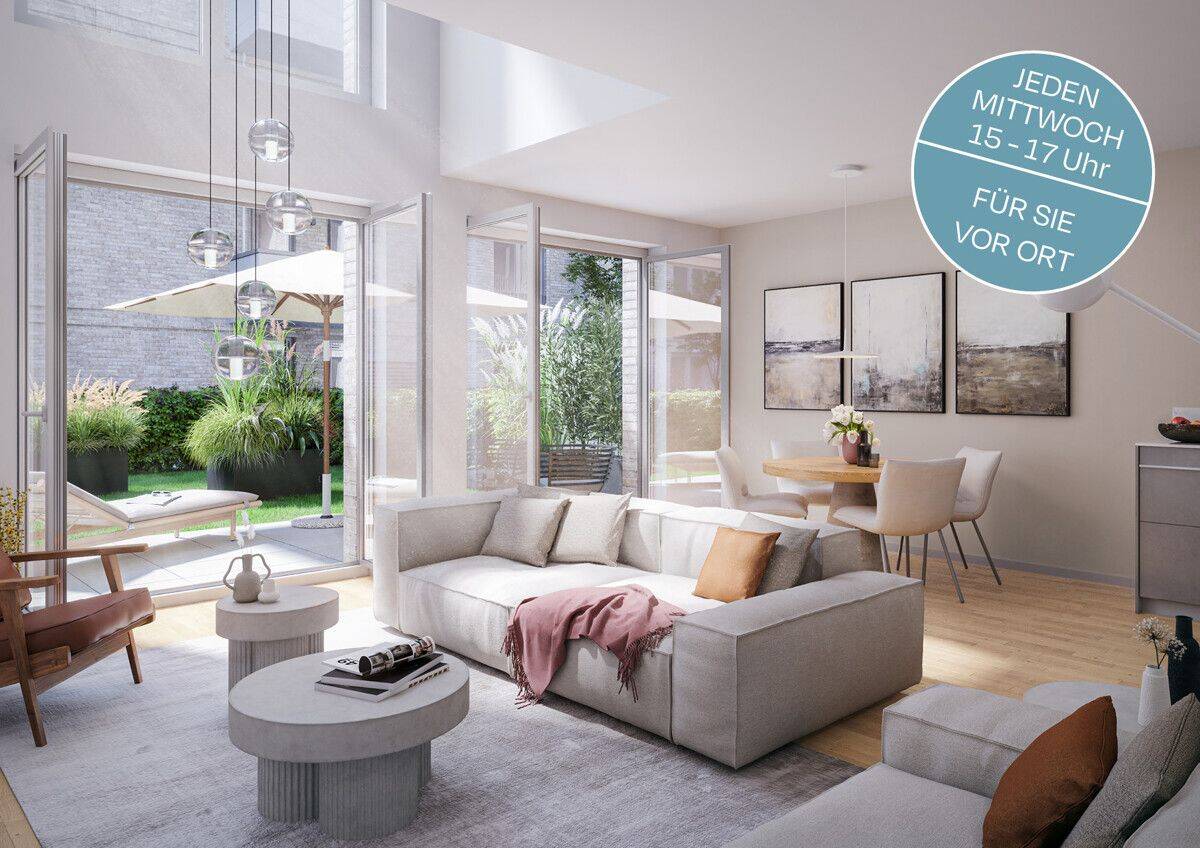 Maisonette mit Hausgefühl – 2,5 Zimmer, Garten & Terrasse – bezugsfertig Spätsommer 2026, 22453 Hamburg (Eimsbüttel Fuhlsbüttel Groß Borstel Niendorf)