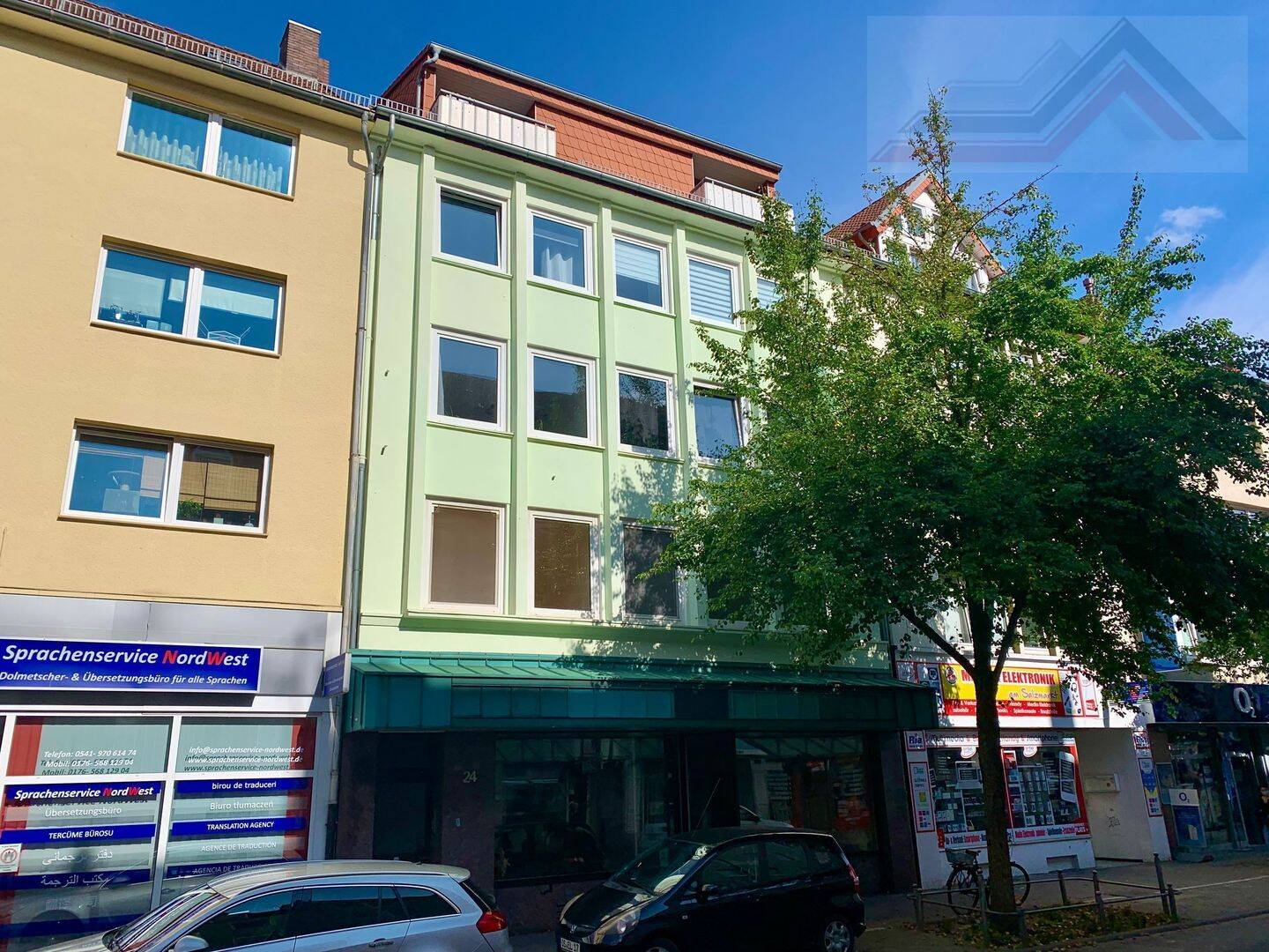 Kompaktes 1-Zimmer-Apartment mit Balkon im 4. OG – Osnabrück, 49074 Osnabrück (Gartlage Innenstadt)