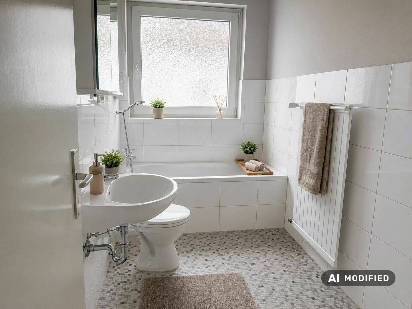 Sofort einziehen und wohlfühlen – Gepflegte 3-Zimmer-Wohnung mit Balkon und Garage in Marsberg, 34431 Marsberg