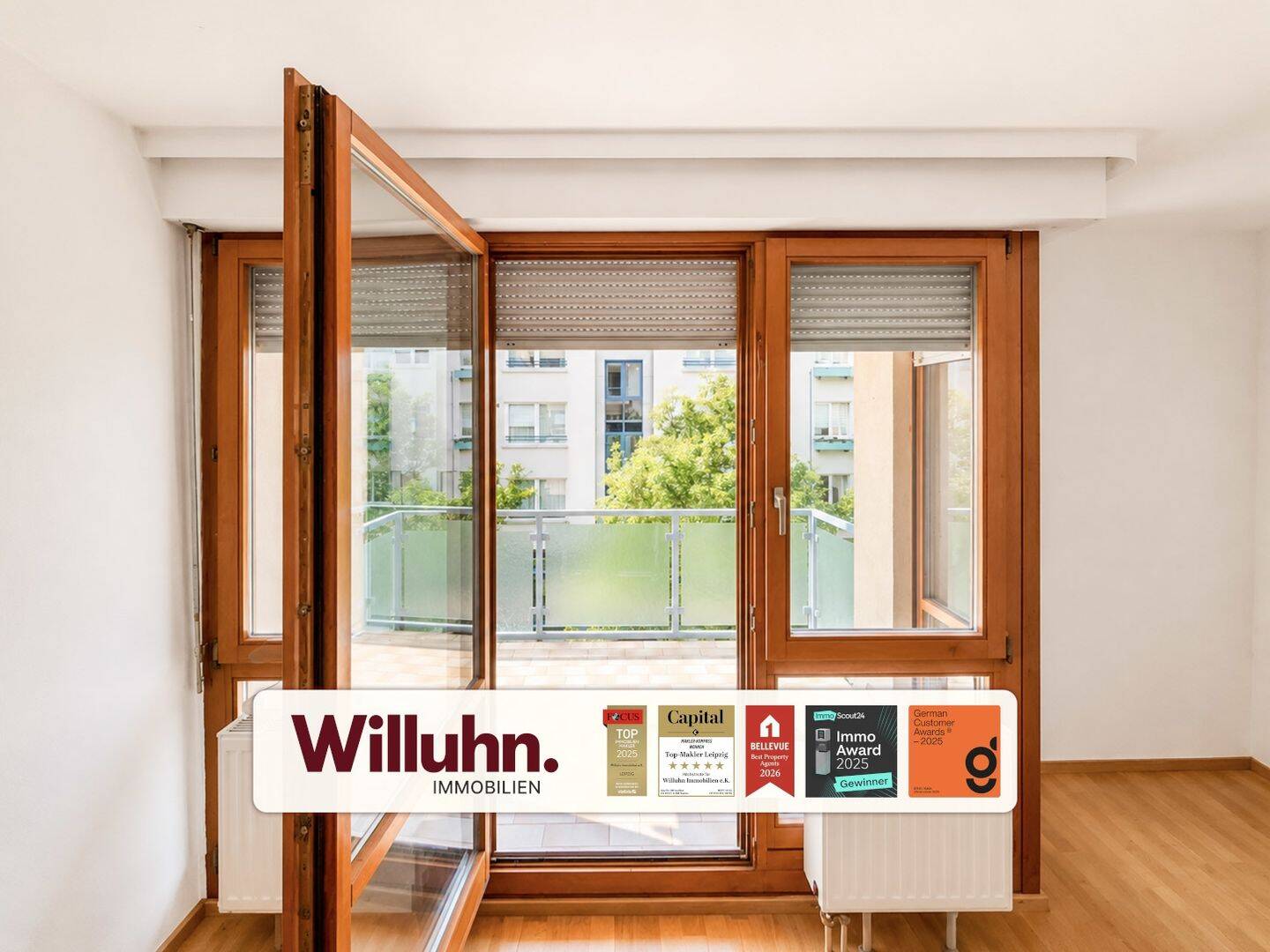 Bezugs- und Barrierefrei | Balkon | Duplex-Stellplatz | 2 Zimmer in Gohlis, 4157 Leipzig (Gohlis-Mitte Gohlis-Nord Möckern)
