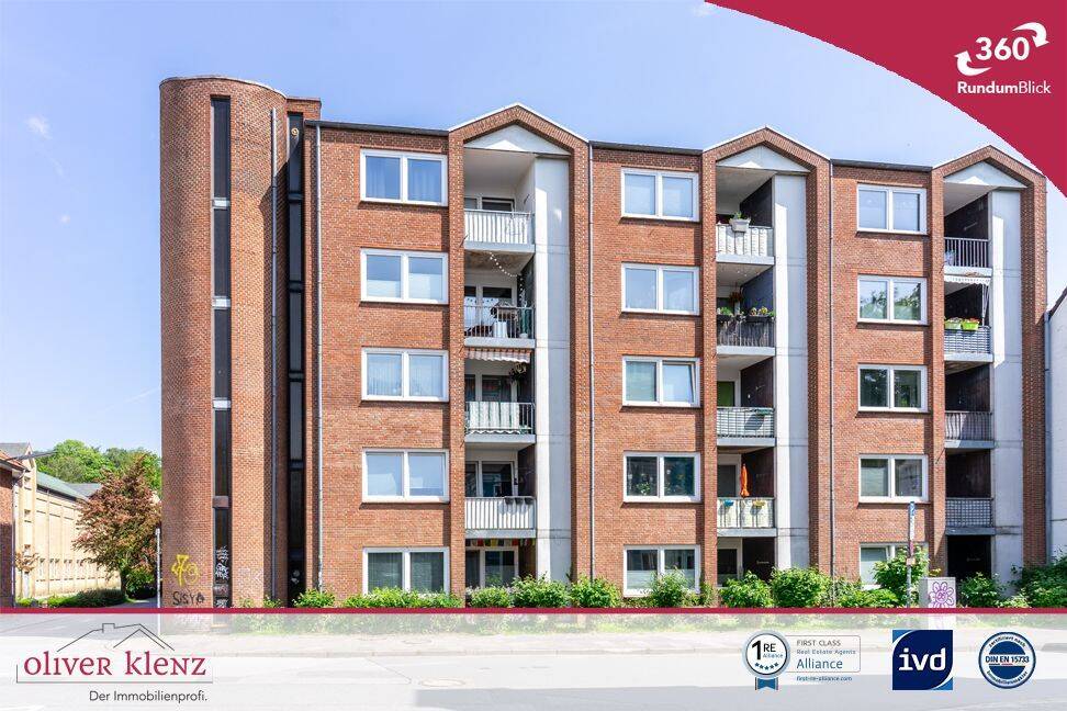 Eine Anlage die sich lohnt – modernisierte Wohnung in Zentrums- und Uninähe., 24937 Flensburg