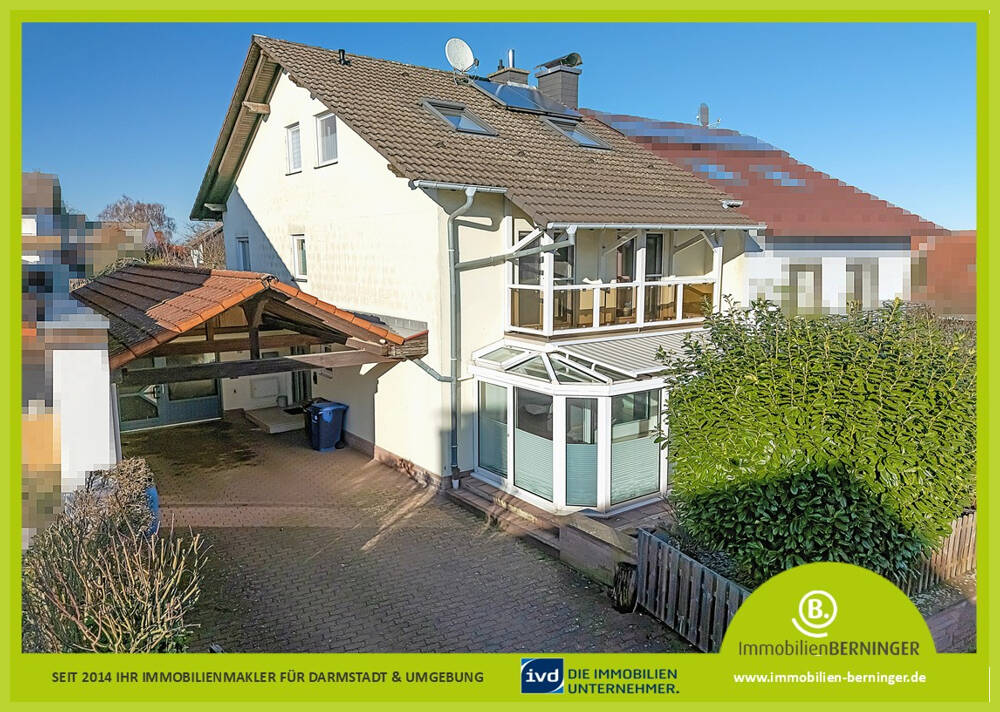 Frühlingsgefühle in Johannesberg – Eigenheim mit Wintergarten, Einliegerwohnung & Gewerbeeinheit, 63867 Johannesberg