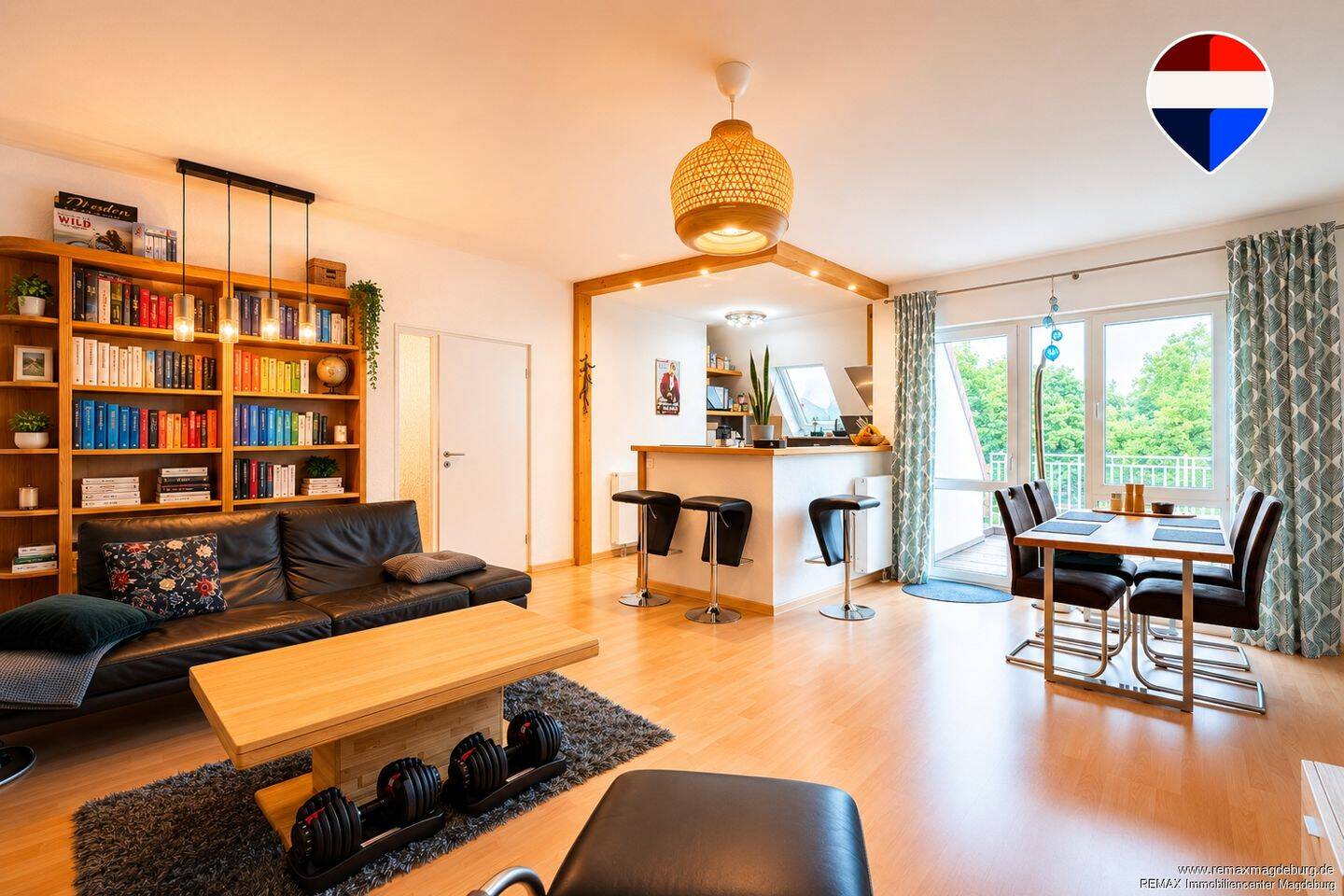 Modern geschnittene 3-Zimmer-ETW mit Balkon, Aufzug & Tiefgarage in Stadtfeld West, 39110 Magdeburg (Diesdorf Stadtfeld West)