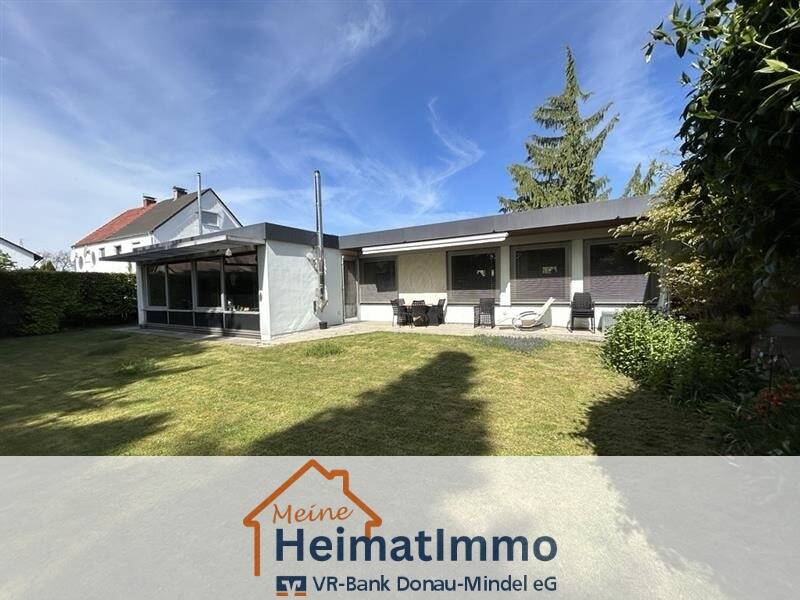 Wohnen mit Wohlfühlfaktor: Bungalow mit Garten, Terrasse & eigenem Wellnessbereich, 89415 Lauingen (Donau)