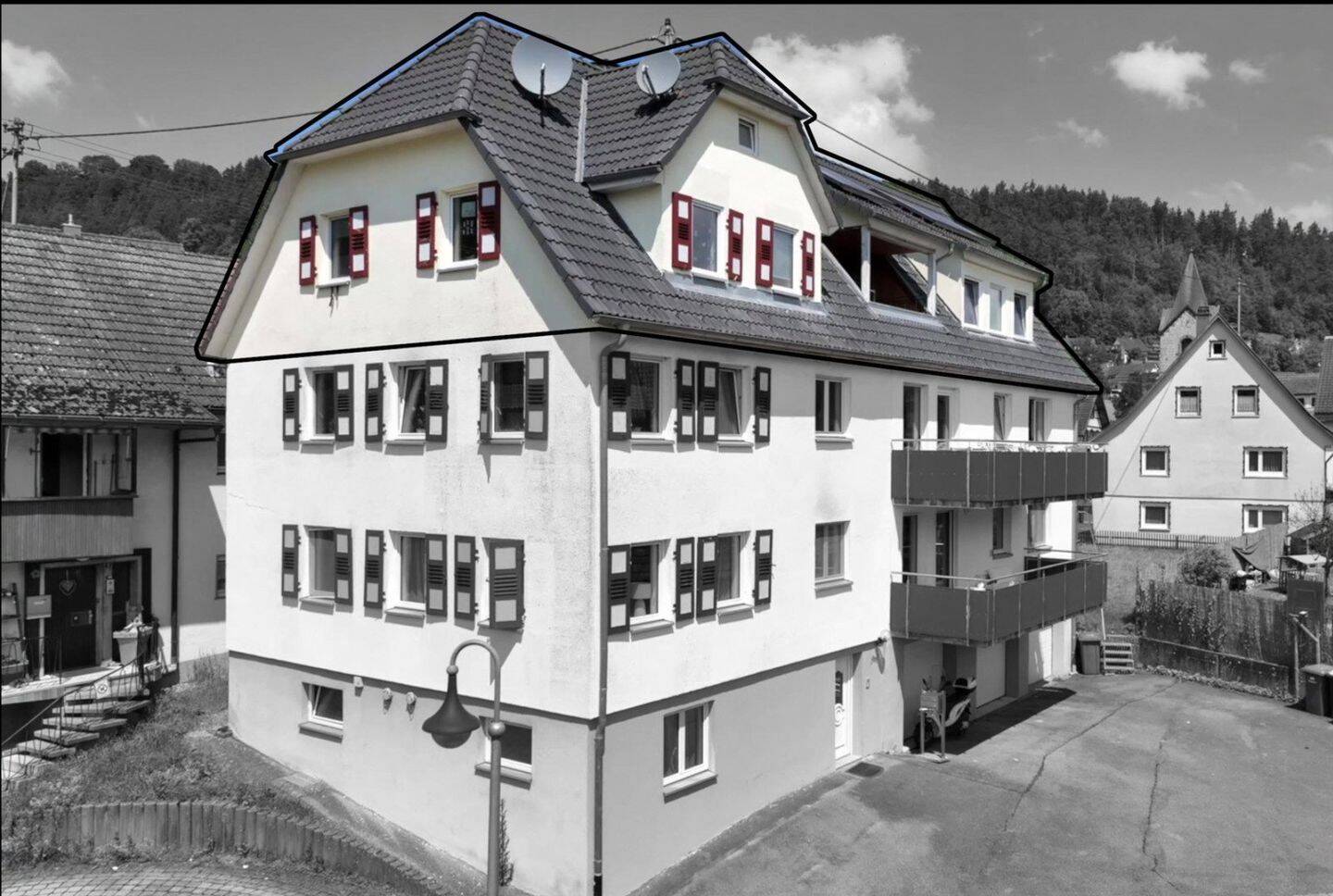 Exklusives 5-Zimmer-Dachgeschoss-Appartement, 78736 Epfendorf