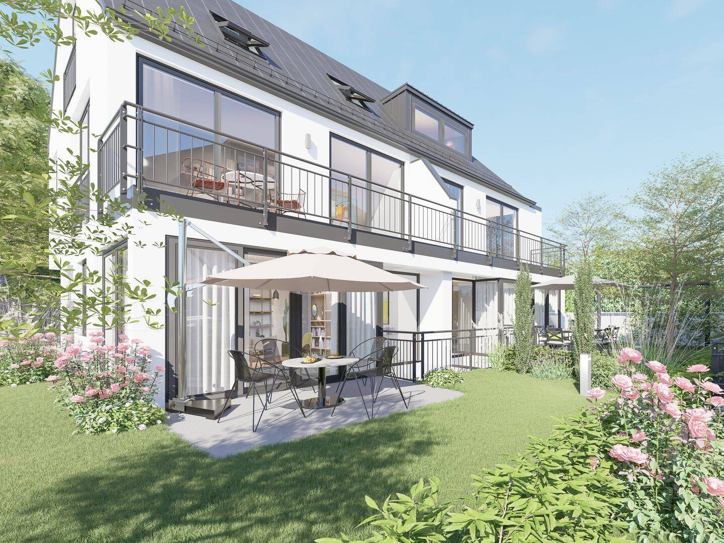 Exklusive Neubau-Doppelhaushälfte in Pasing – hochwertig, energieeffizient, familienfreundlich, 81243 München (Aubing-Lochhausen-Langwied Pasing-Obermenzing)