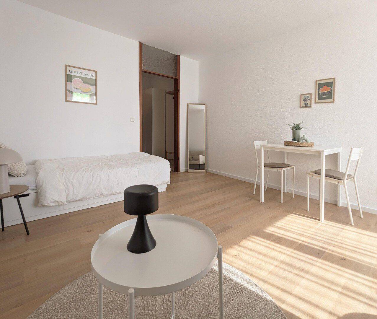 Top-Lage in den Mannheimer Quadraten – Renovierte & möblierte 1-Zimmer-Wohnung, 68159 Mannheim (Jungbusch Mühlauhafen Quadrate)