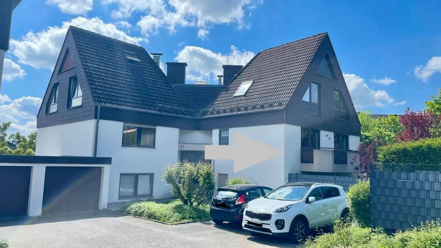 Attraktive 1,5 Zimmer-Wohnung/ 54 qm /Hochparterre/ Gänsberg/ Idstein ab 1.10.26 zu vermieten, 65510 Idstein