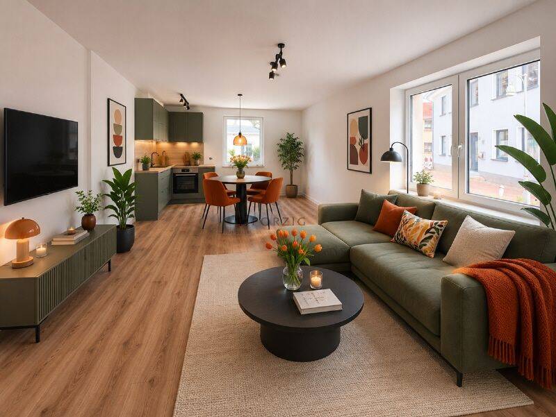Frisch saniert: Stilvolle 2-Zimmer-Wohnung zum Erstbezug, 18195 Tessin