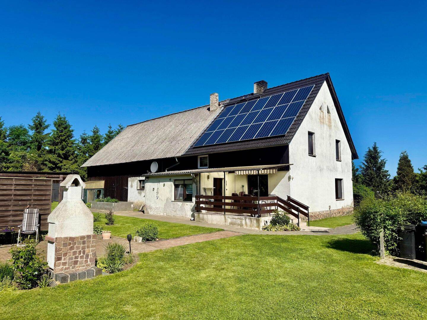 Direkt am Dorfrand gelegen, mit freiem Blick über Felder und Wiesen, 19339 Plattenburg