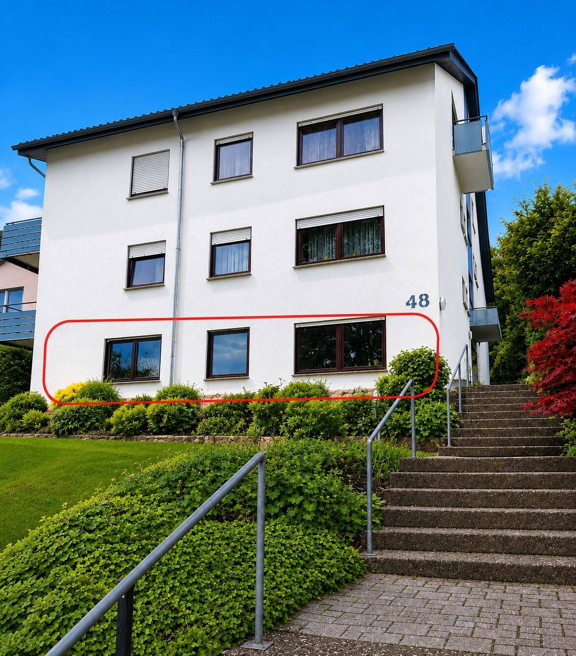 Charmante 3,5-Zimmer-Wohnung mit Terrasse in ruhiger Lage, 73614 Schorndorf