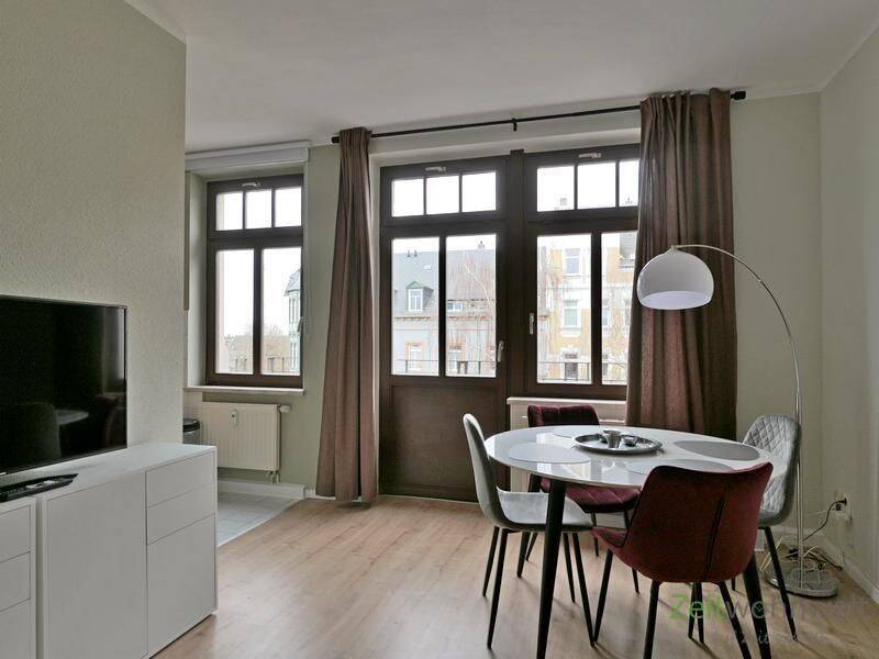 (EF0243_M) Chemnitz: Sonnenberg, geschmackvoll möblierte 2-Zimmer-Wohnung mit Aufzug und Balkon, WLAN inkl – Chemnitz – Bild 1 von 1