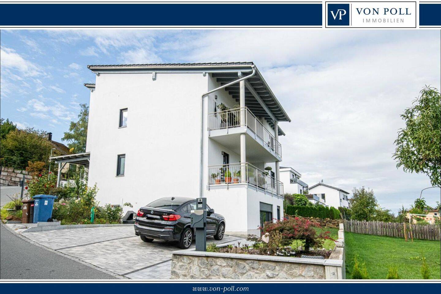 Modernes Gartenrefugium mit großzügigem Wohnbereich und zwei Stellplätzen in guter Lage zu verkaufen, 93413 Cham