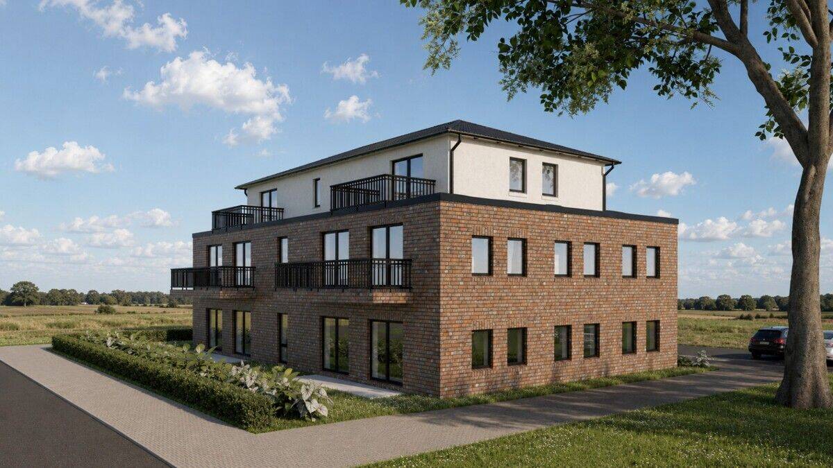 Penthouse: KfW-40-NH-QNG-Neubau in Wittmund – Wohnen und Investieren mit Zukunft!, 26409 Wittmund