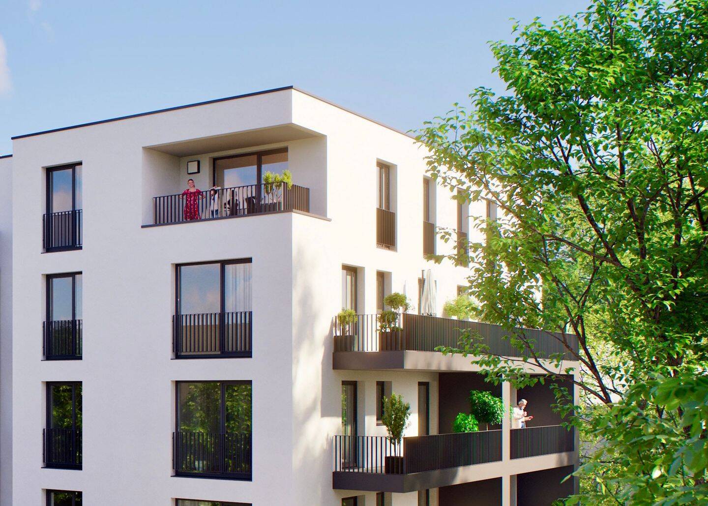 Neubau 3-Zimmer-Wohnung, QNG-Plus, KfW-Darlehen, Degressive AfA, 91052 Erlangen (Anger Erlangen-Ost Erlangen-Süd Innenstadt)