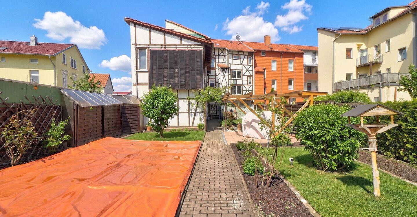 2-Zimmer-Erdgeschosswohnung mit Garten in Mühlhausen, 99974 Mühlhausen/Thüringen