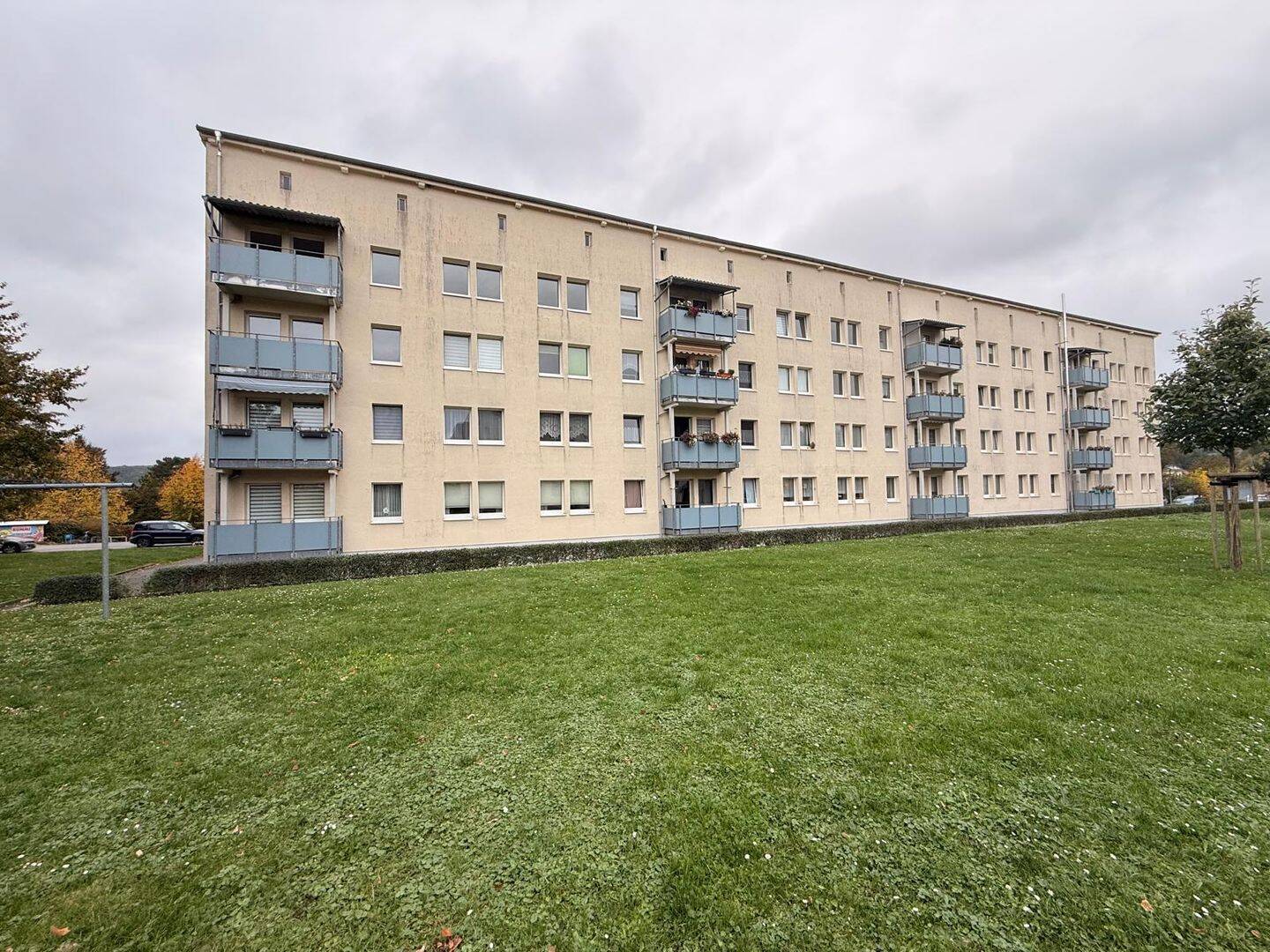gut geschnittene 3-Zimer-Wohnung mit Balkon, 7586 Bad Köstritz