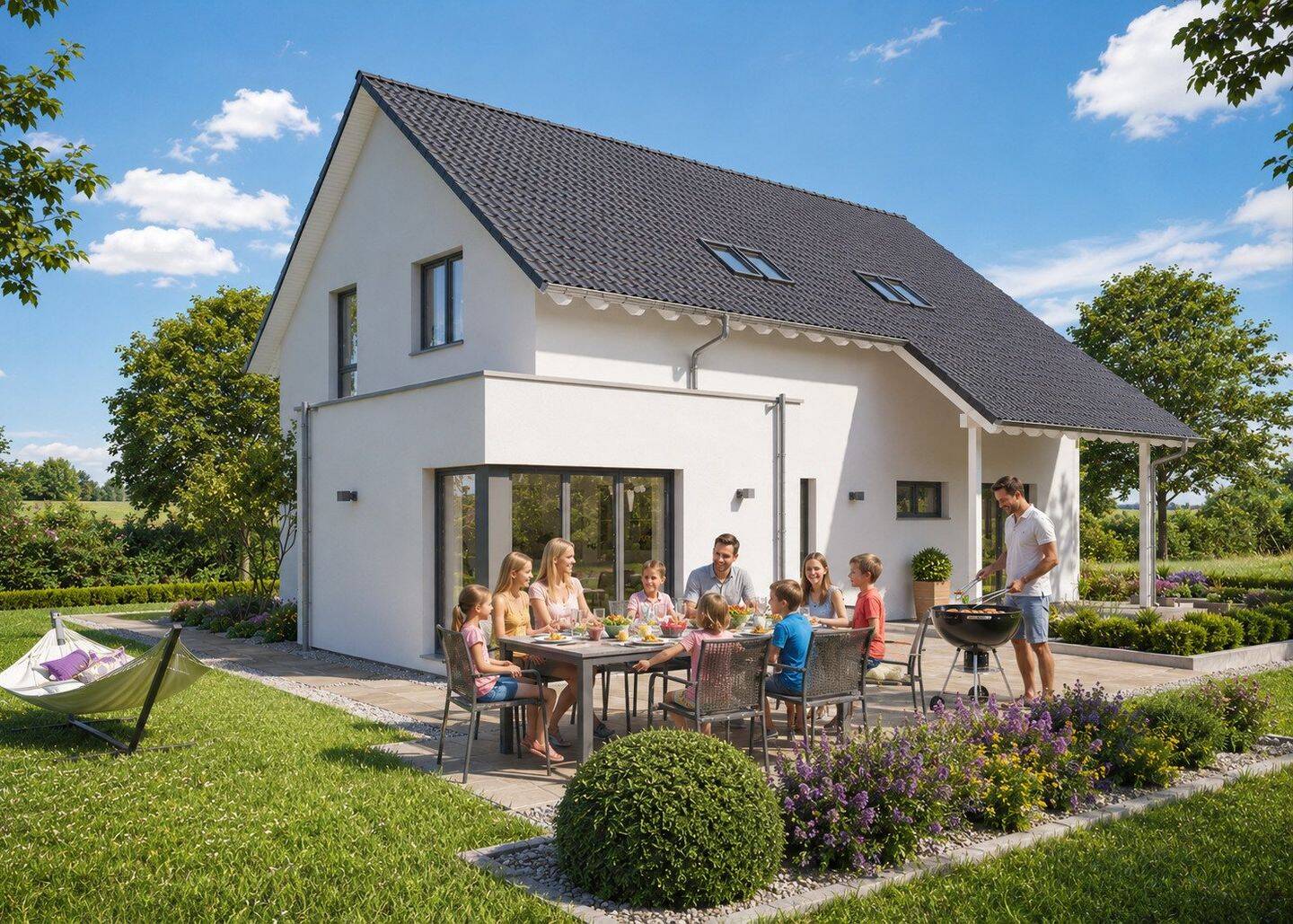 Zukunftssicher bauen: Doppelhaus FamilyStyle 20.04S ab 336.225EUR pro Familie, 75180 Pforzheim (Büchenbronn Dillweißenstein Sonnenberg Sonnenhof)