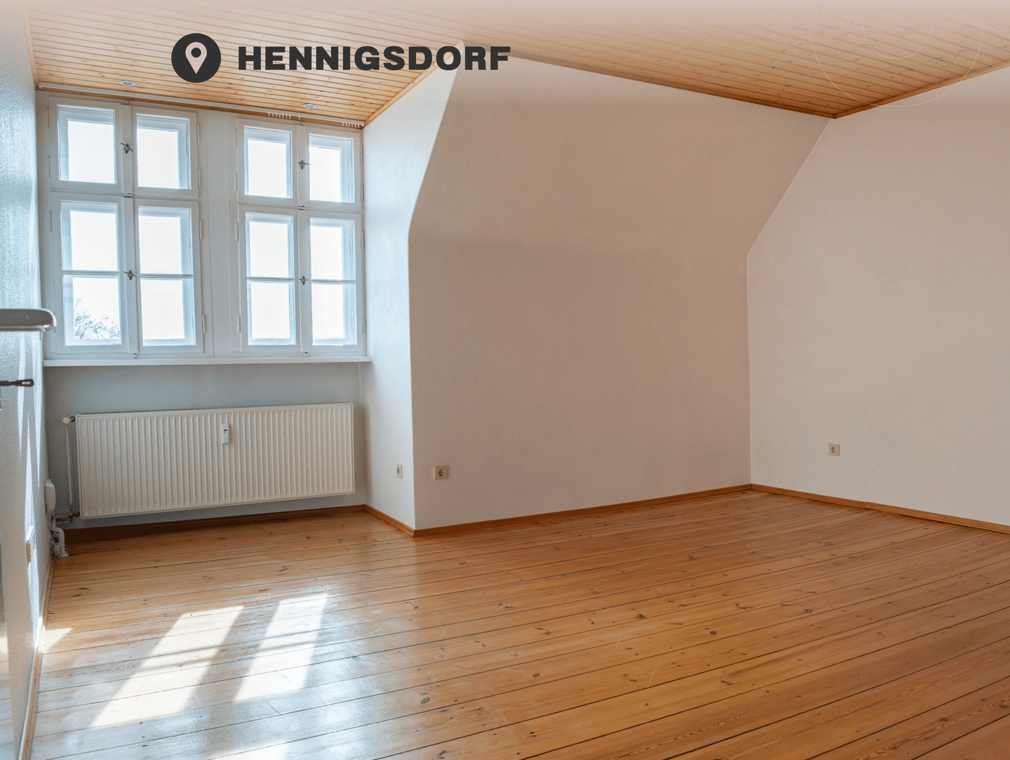 Modernisierte Dachgeschosswohnung im historischen Rathenauviertel – Sofort bezugsfrei, 16761 Hennigsdorf