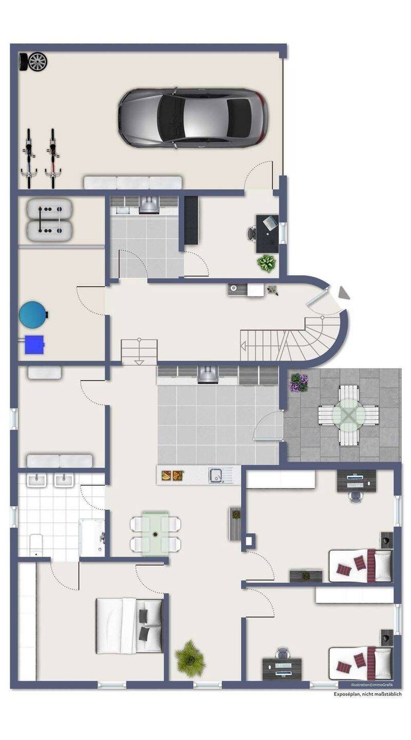 Helle 5-Zimmer-Wohnung in Bodersweier – Einzugsbereit & Modern, 77694 Kehl
