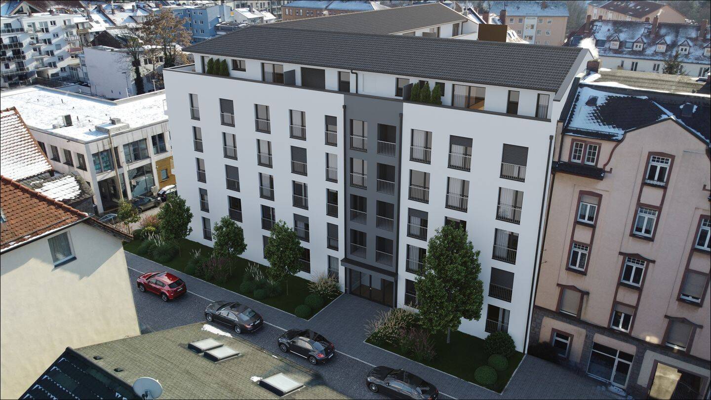 3 Zimmer Eigentumswohnung mit Balkon in Offenbach, 63071 Offenbach am Main (Offenbach am Main Tempelsee)