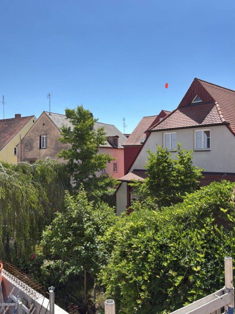 Eine grüne Oase am Daniel – 2-Zimmer-Neubauwohnung in exklusiver Innenstadtlage mit Garagenstellplatz, 86720 Nördlingen