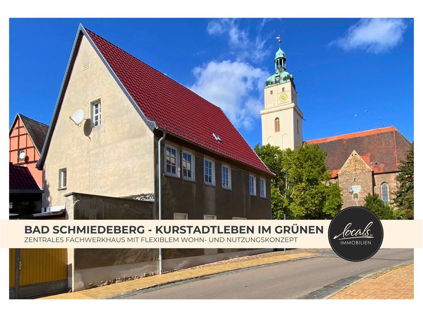 Historisches, saniertes Fachwerkhaus in Bad Schmiedeberg – nutzbar als Ein- oder Zweifamilienhaus, 6905 Bad Schmiedeberg