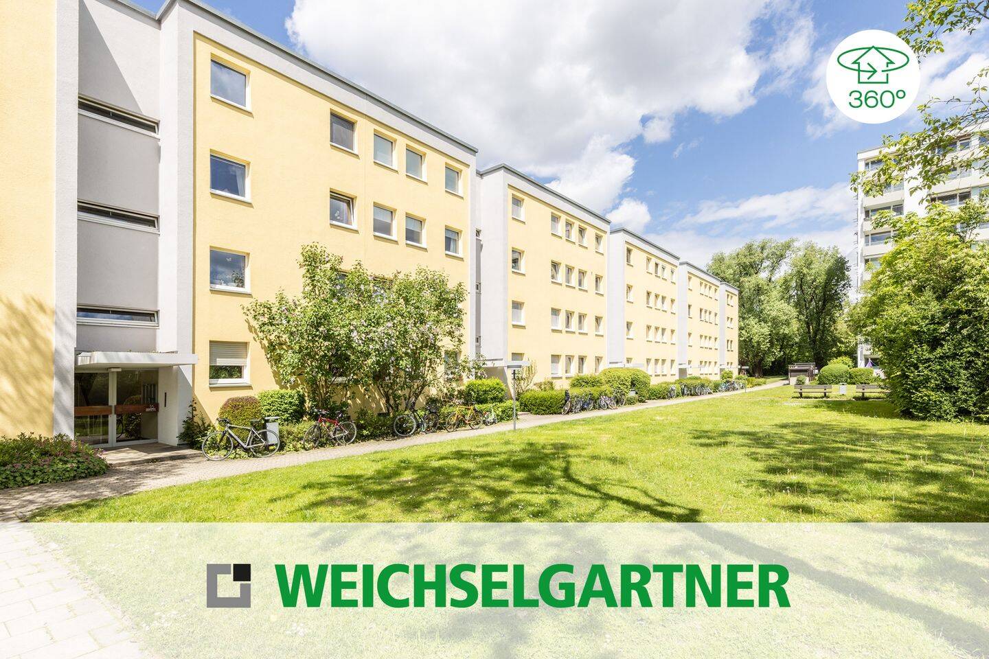 Direkt am Park: Charmante, bezugsfreie Eigentumswohnung mit Westbalkon und Blick ins Grüne, 81927 München (Bogenhausen)