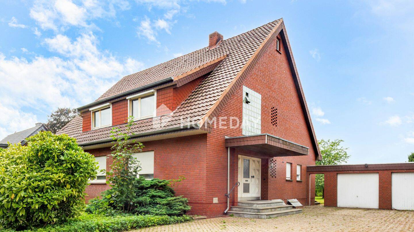 Großzügiges Einfamilienhaus mit Wintergarten, großem Garten und vielfältigen Nutzungsmöglichkeiten, 49638 Nortrup
